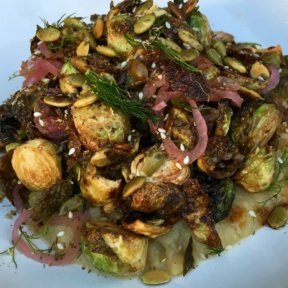Gluten-free brussels sprouts from Mesa Verde